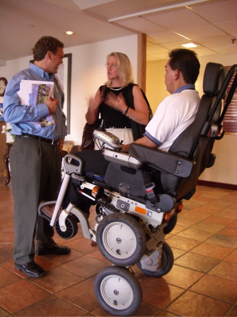 Mobility device, ET facilitated this personal demo